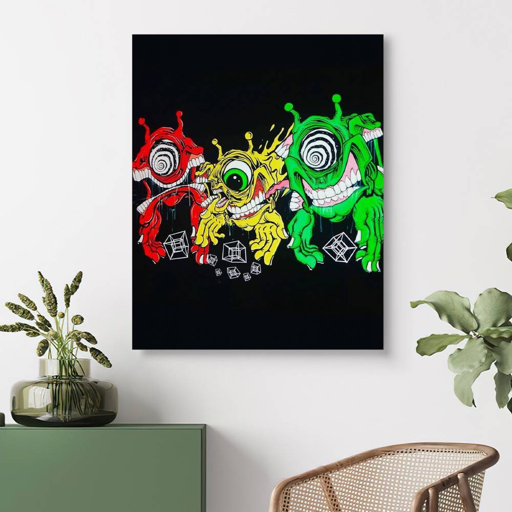 Subtronics Canvas Classic Celebrity Canvas Cartoon by Subtronics Canvas