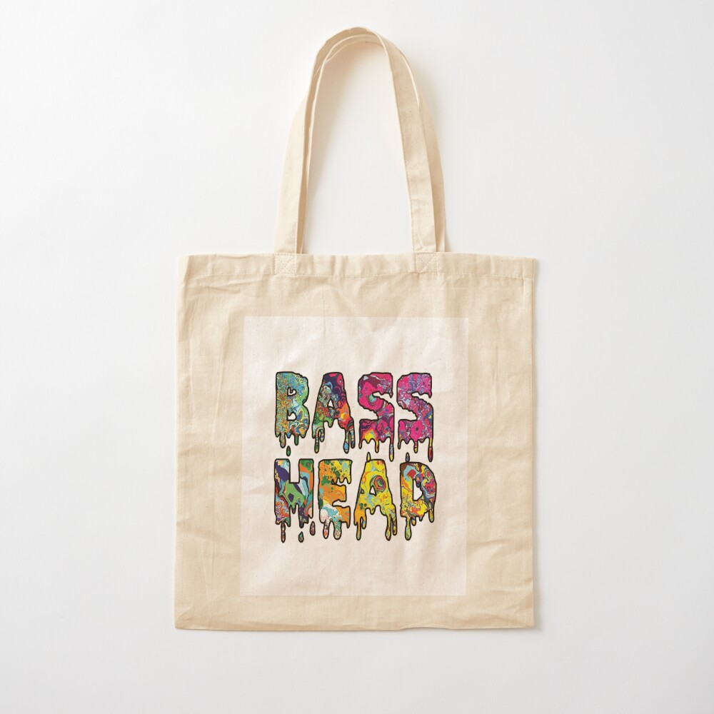 Bass Head Trippy Drip Subtronics Tote Bag