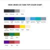 tank top color chart - Subtronics Shop